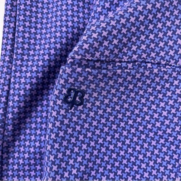 Betabrand Purple Houndstooth Pants Small Long - Picture 4 of 9